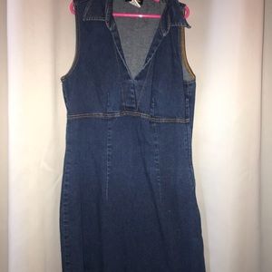 Blue jean dress